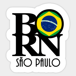 BORN São Paulo Brazil Sticker